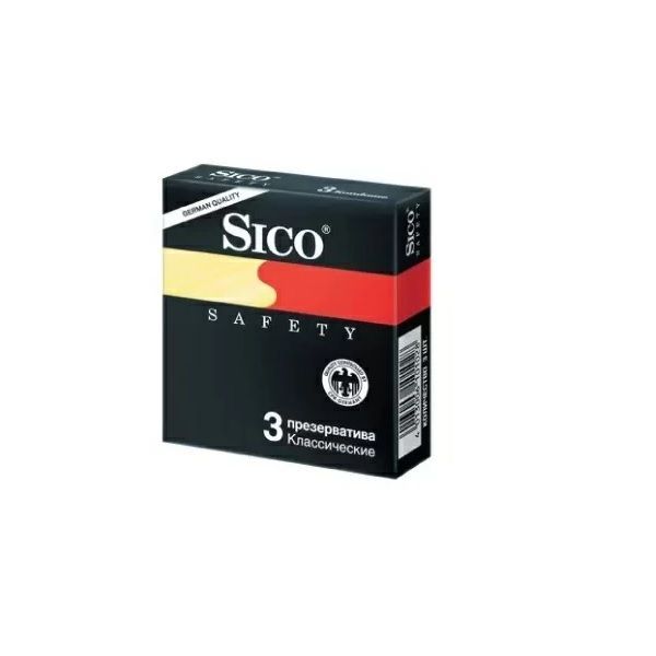 Изображение товара Классические презервативы Safety Sico 3 шт. Надежная защита и комфорт Изображение товара Классические презервативы Safety Sico 3 шт. Надежная защита и комфорт