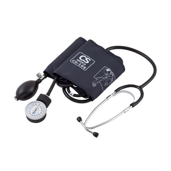 Изображение товара Механический тонометр CS-105 со встроенным фонендоскопом для профессионального измерения давления