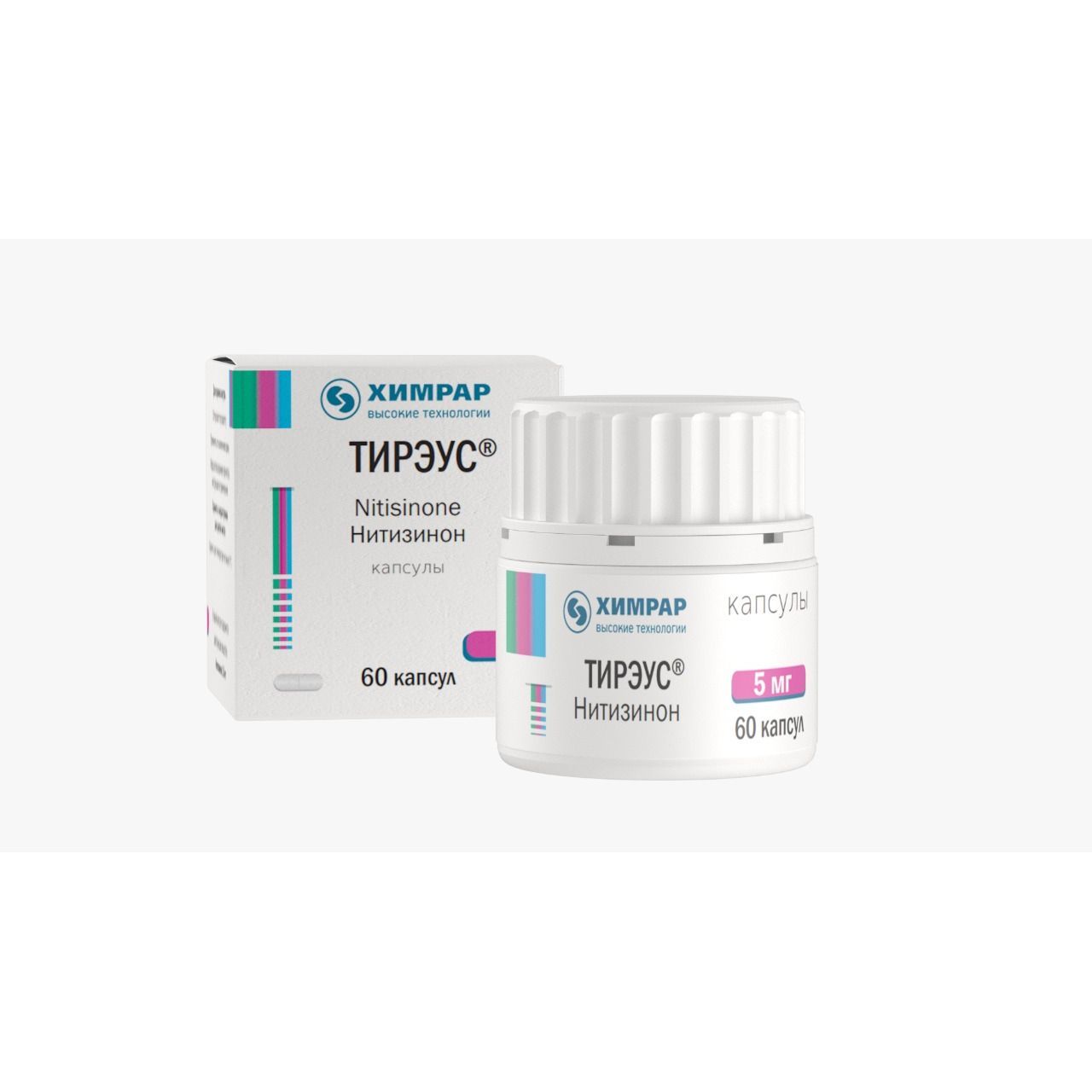 Изображение товара Тирэус капсулы 5мг 60шт