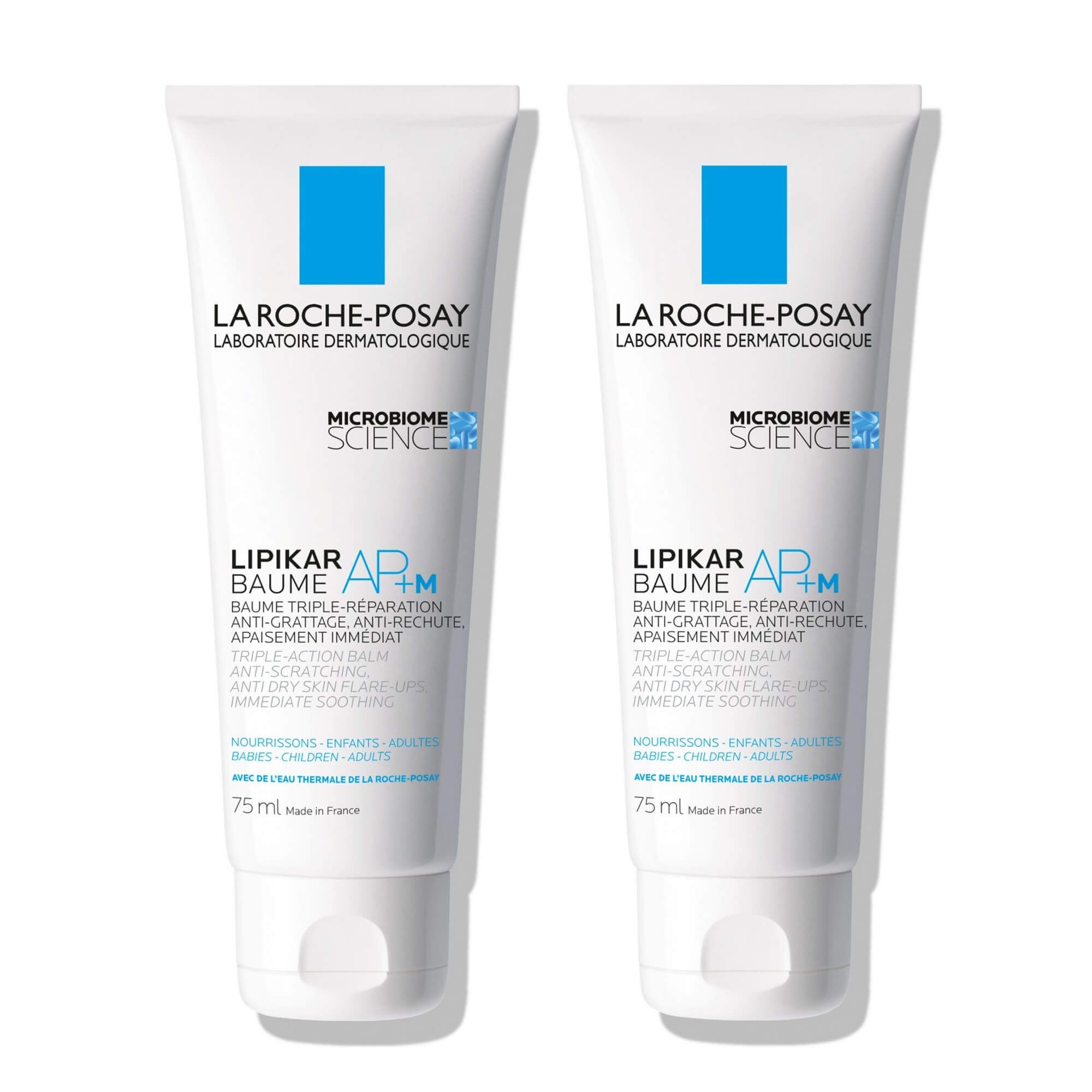 Изображение товара 2Х Бальзам для лица и тела тройного действия Baume Lipikar AP+M La Roche Posay/Ля рош позе туба 75мл