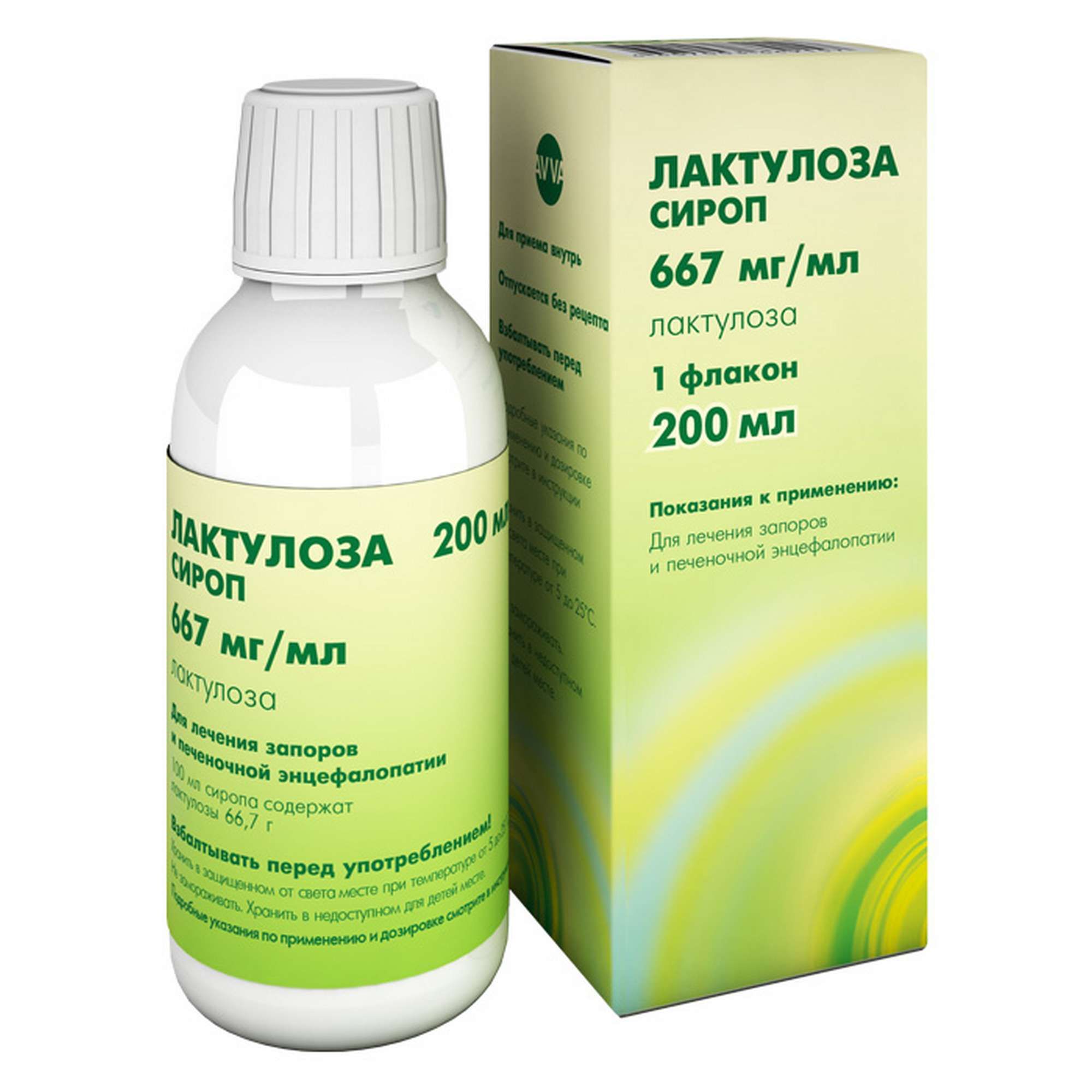 Изображение товара Лактулоза сироп фл. 667мг/мл 200мл Изображение товара Лактулоза сироп фл. 667мг/мл 200мл
