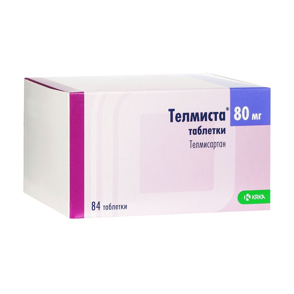 Изображение товара Телмиста таблетки 80мг 84шт