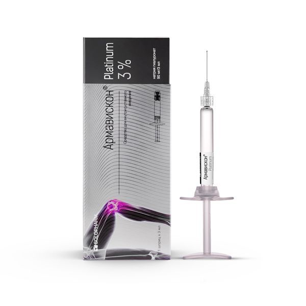 Изображение товара Армавискон Platinum раствор для в/суст введ. шприц 3% 3мл