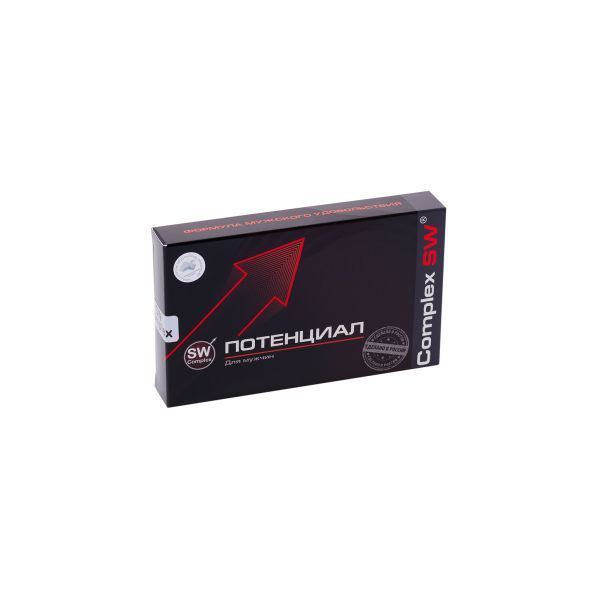 Изображение товара Потенциал для мужчин Complex SW капсулы 400мг 30шт натуральное средство