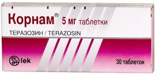 Изображение товара Корнам таблетки 5мг 30шт