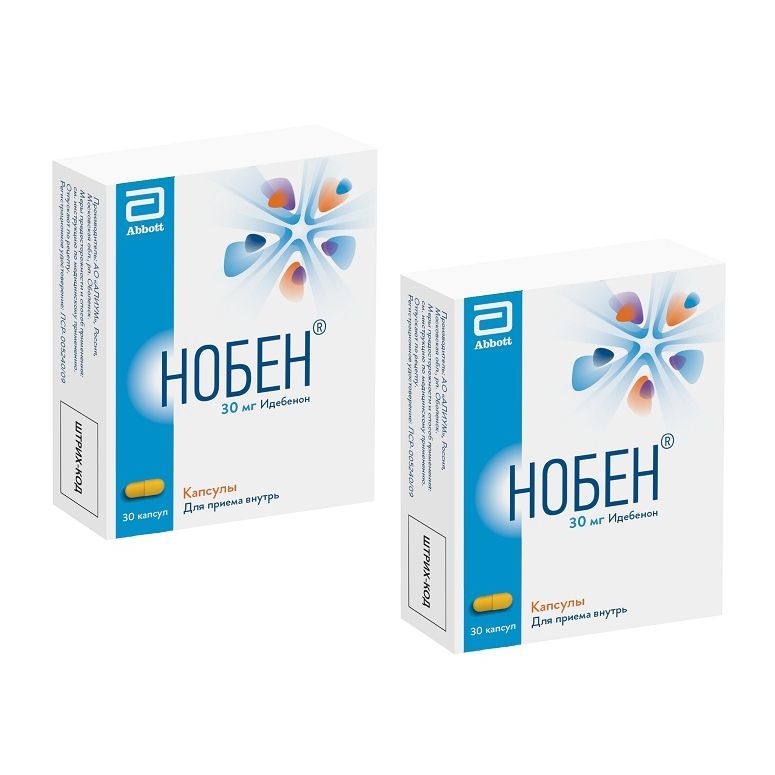 Изображение товара 2Х Нобен капсулы 30мг 30шт