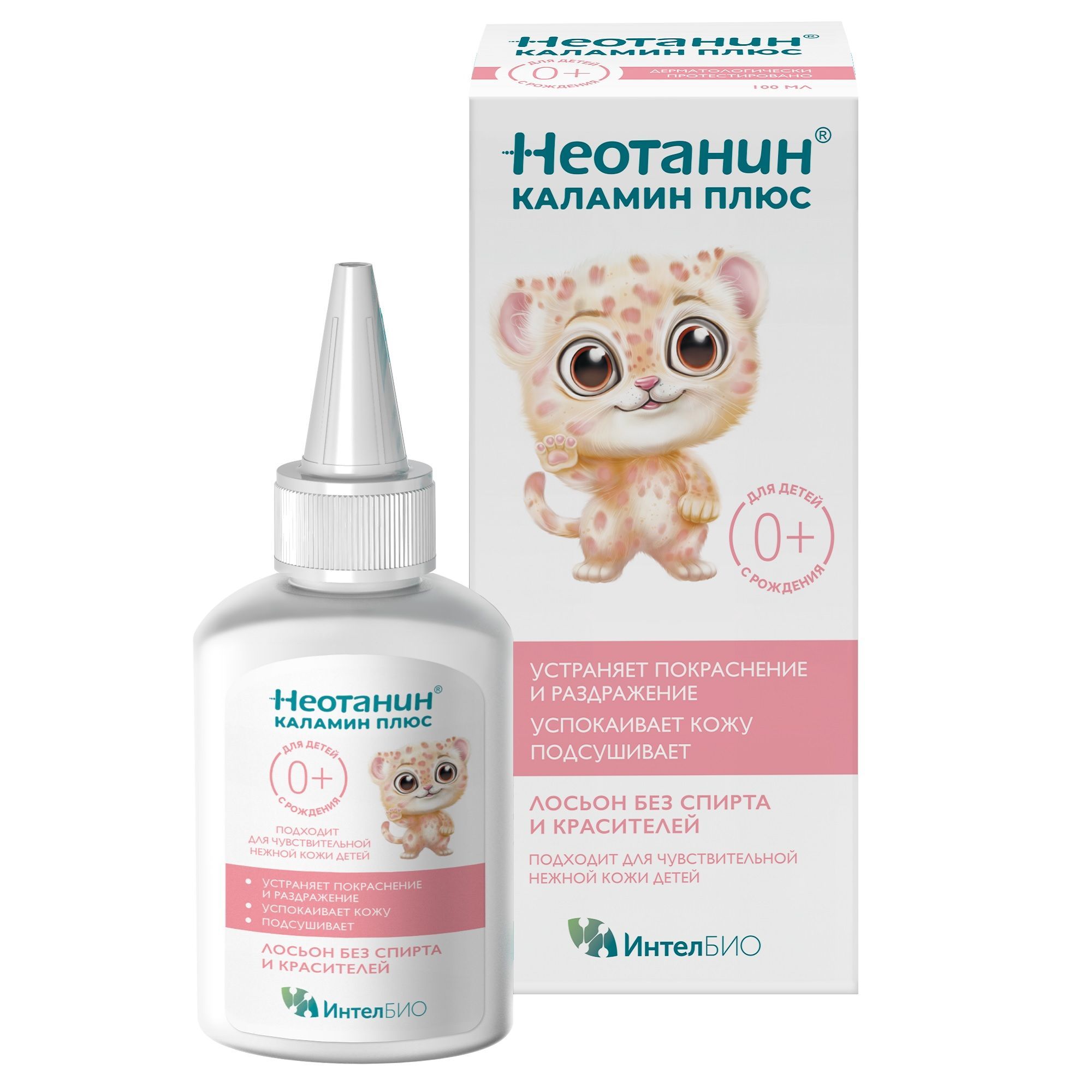 Изображение товара Лосьон для тела Неотанин Каламин Плюс фл. 100мл