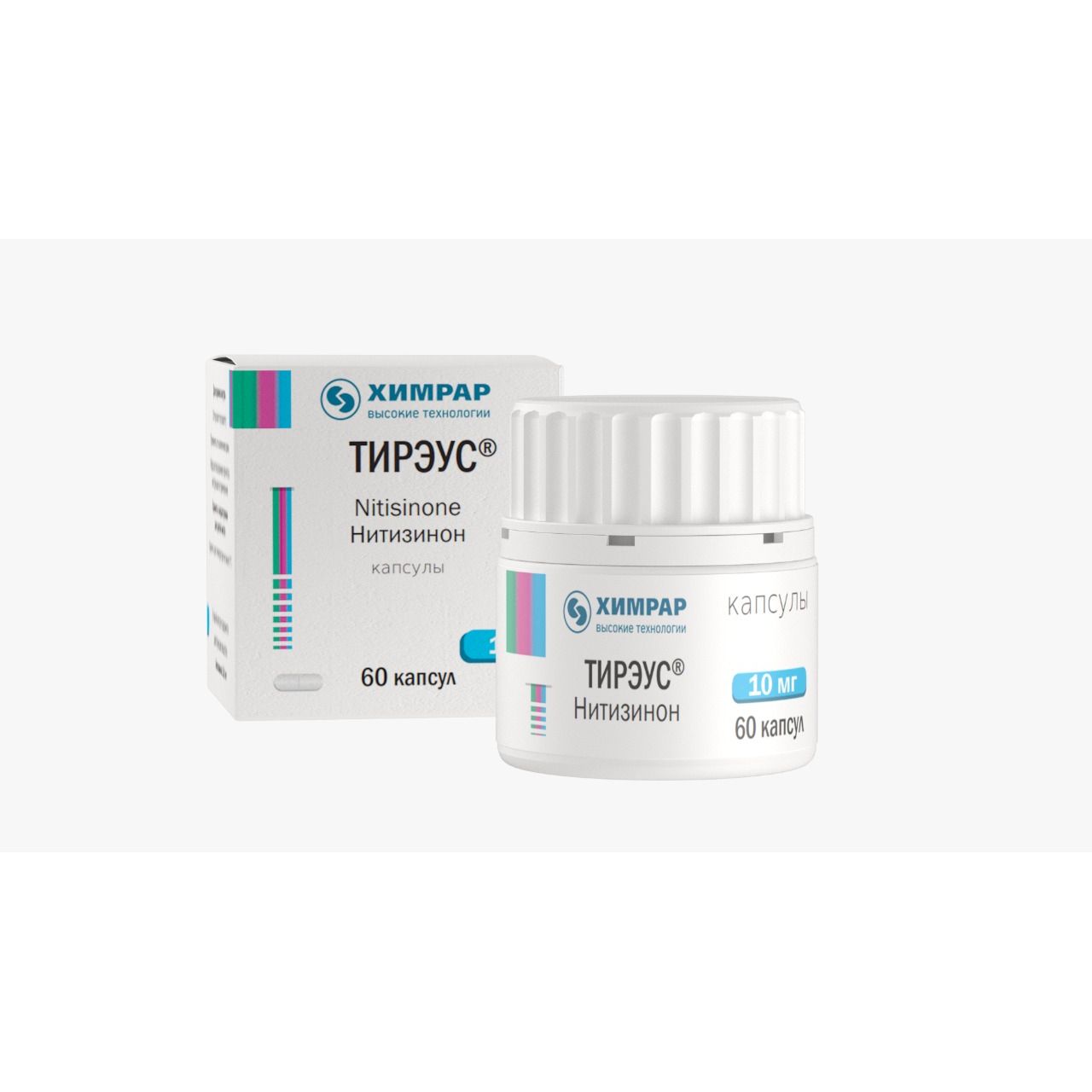 Изображение товара Тирэус капсулы 10мг 60шт