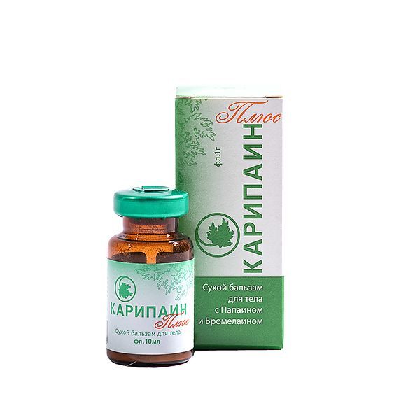 Изображение товара Бальзам сухой для тела Плюс Карипаин фл. 10мл