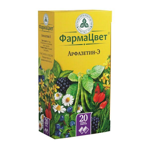 Изображение товара Арфазетин-Э фильтр-пакеты 2г 20шт