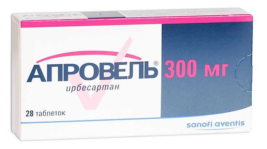 Изображение товара Апровель таблетки п/о плен. 300мг 28шт