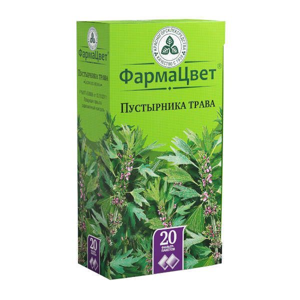 Изображение товара Пустырника трава 1,5г фильтр-пак. 20шт