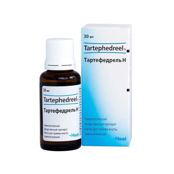 Изображение товара Тартефедрель Н капли для приема внутрь гомеопатические фл. 30мл