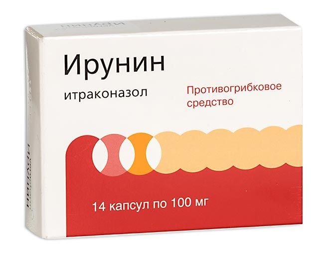 Изображение товара Ирунин капсулы 100мг 14шт