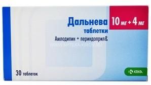 Изображение товара Дальнева таблетки 10мг+4мг 30шт