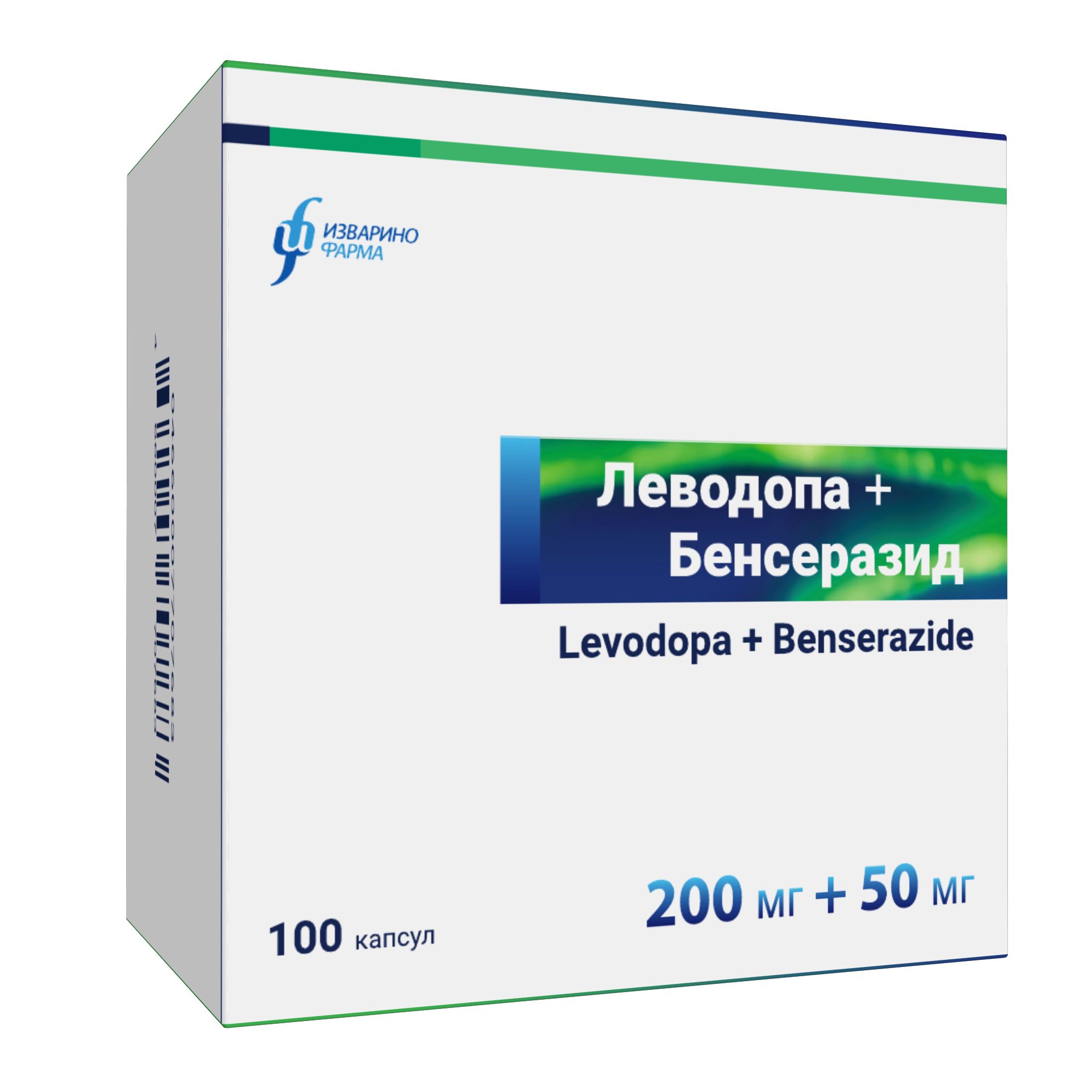 Изображение товара Леводопа+Бенсеразид капсулы 200мг+50мг для лечения болезни Паркинсона Изображение товара Леводопа+Бенсеразид капсулы 200мг+50мг для лечения болезни Паркинсона
