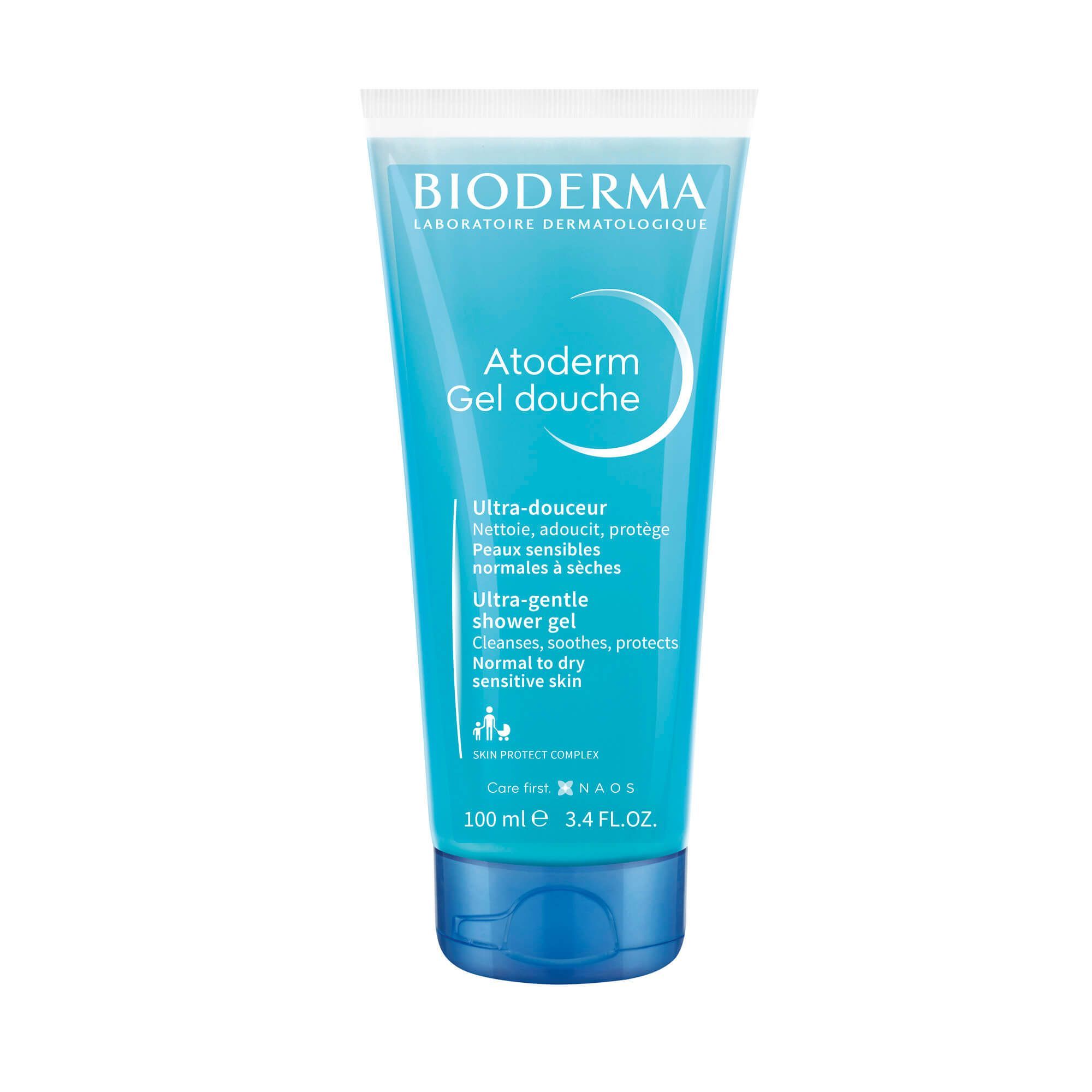 Изображение товара Гель для душа Bioderma Atoderm для взрослых и детей 100 мл Франция