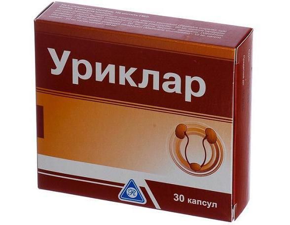 Изображение товара Уриклар капсулы для профилактики и лечения камней в почках 30 шт Болгария