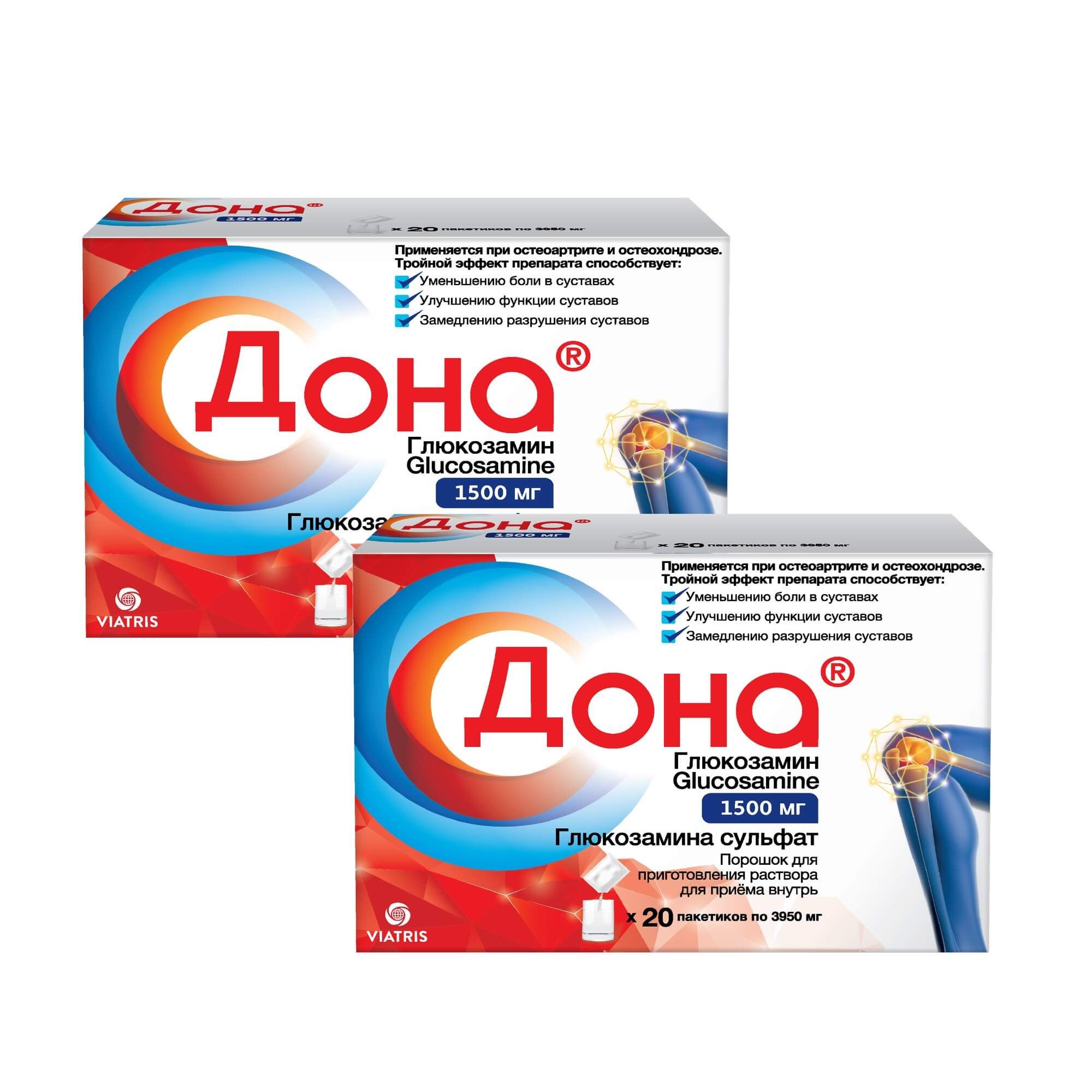 Изображение товара Порошок для внутривленных растворов 2Х Дона, 20 шт по 1,5 г Глюкозамин Изображение товара Порошок для внутривленных растворов 2Х Дона, 20 шт по 1,5 г Глюкозамин