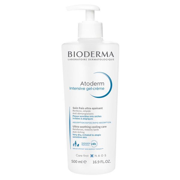 Изображение товара Гель-крем для детей и взрослых Intensive Atoderm Bioderma/Биодерма помпа 500мл