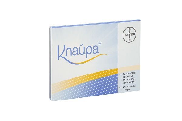 Изображение товара Клайра - пероральный гормональный контрацептив 28 таблеток