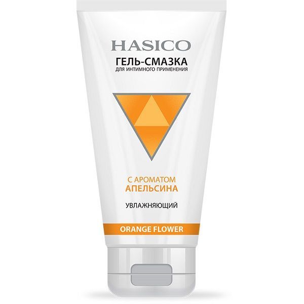 Изображение товара Гель-смазка Хасико Оранжевый цветок 50мл водная с ароматом цветов апельсина
