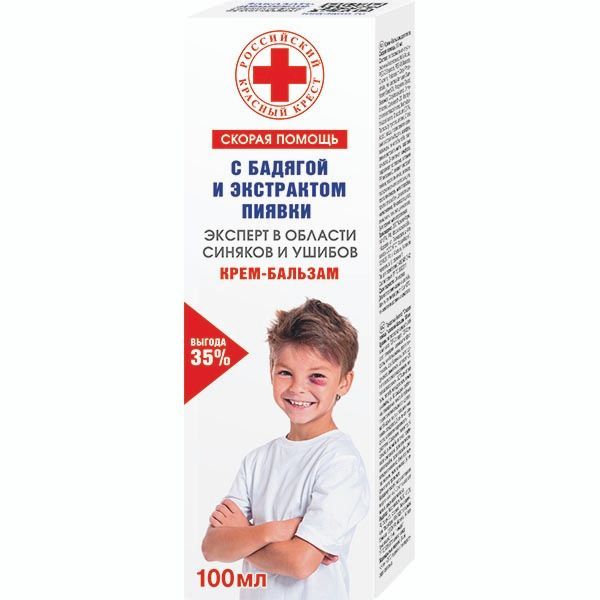 Изображение товара Крем-бальзам от синяков и ушибов Скорая Помощь 100мл
