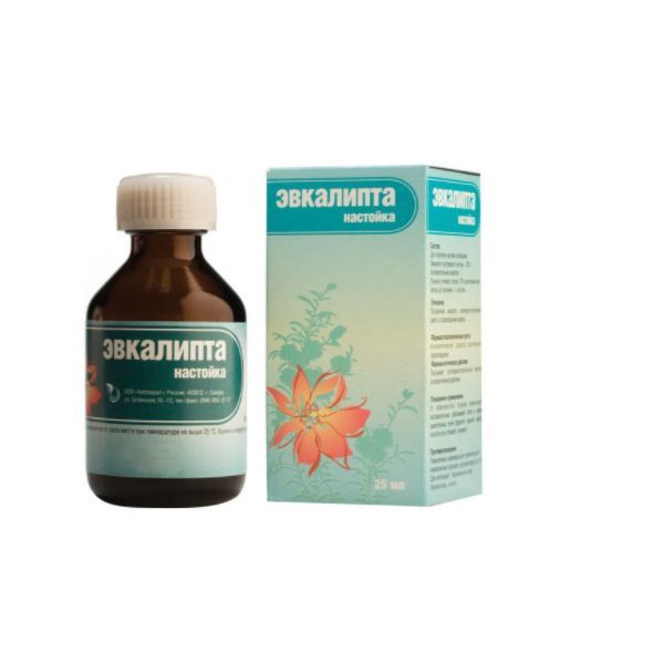 Изображение товара Эвкалипта настойка 25мл натуральное средство против воспалений и инфекций