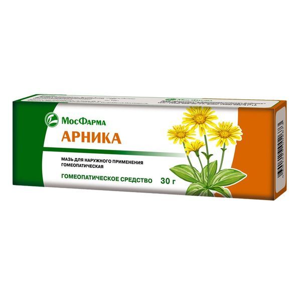 Изображение товара Арника мазь для наружного применения гомеопатическая 30г