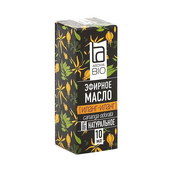 Изображение товара Эфирное масло иланг-иланг AromaBio 10 мл для ухода и ароматерапии
