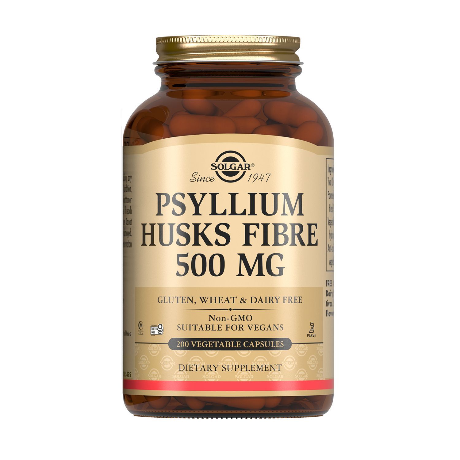 Изображение товара Псиллиум, клетчатка кожицы листа Solgar/Солгар капсулы 200шт