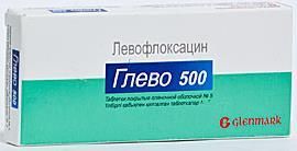 Изображение товара Глево 500 мг таблетки 10 шт противобактериальное средство для взрослых