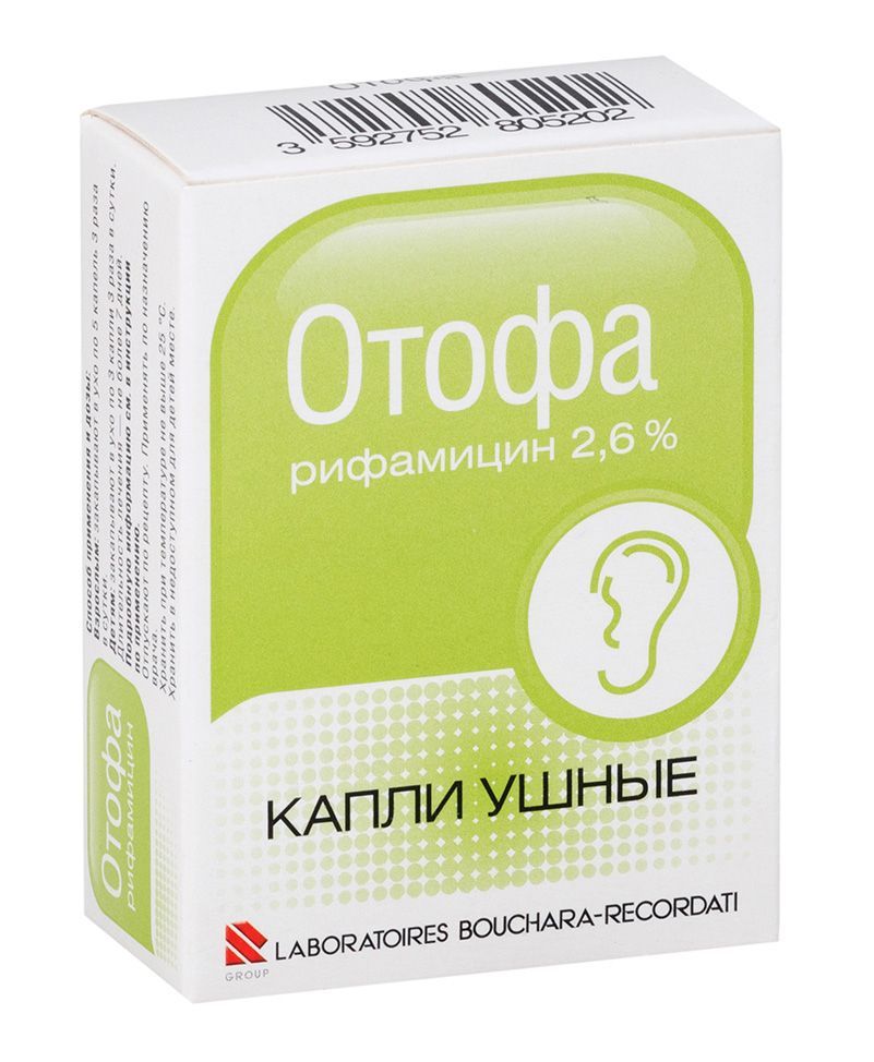 Изображение товара Отофа капли ушные 10мл