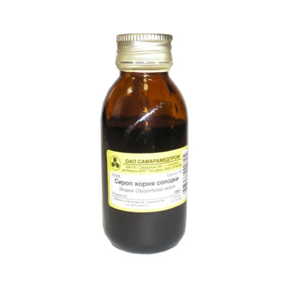 Изображение товара Солодки корня сироп фл. 100г