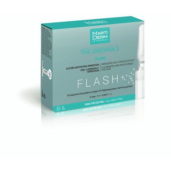 Изображение товара Сыворотка-уход за кожей Flash The Originals Martiderm/Мартидерм амп. 2мл 5шт