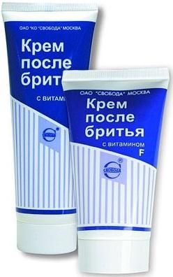 Изображение товара Крем после бритья с витамином F Свобода туба 80г
