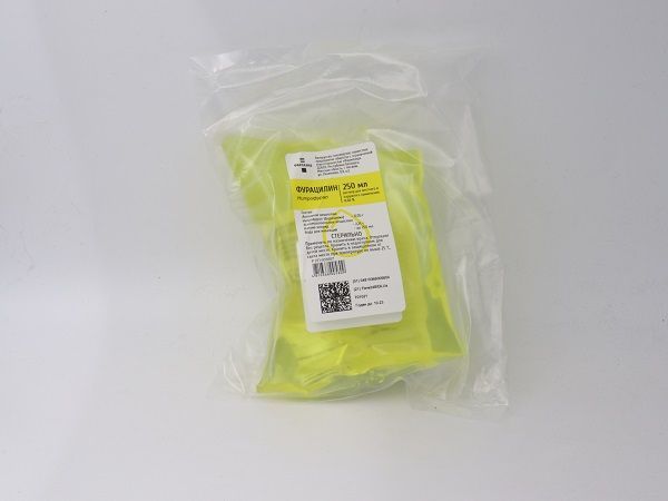 Изображение товара Фурацилин раствор для местного и наружного прим. 0,02% 250мл