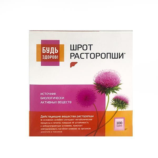 Изображение товара Расторопша Будь Здоров! шрот 100г