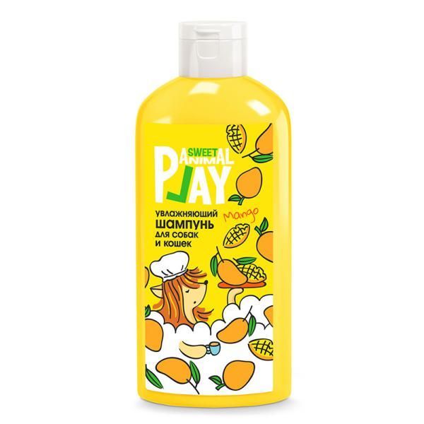 Изображение товара Увлажняющий шампунь для собак и кошек тропический манго 300мл Animal Play