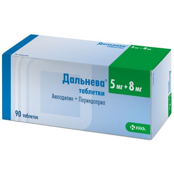 Изображение товара Дальнева таблетки 5мг+8мг 90шт
