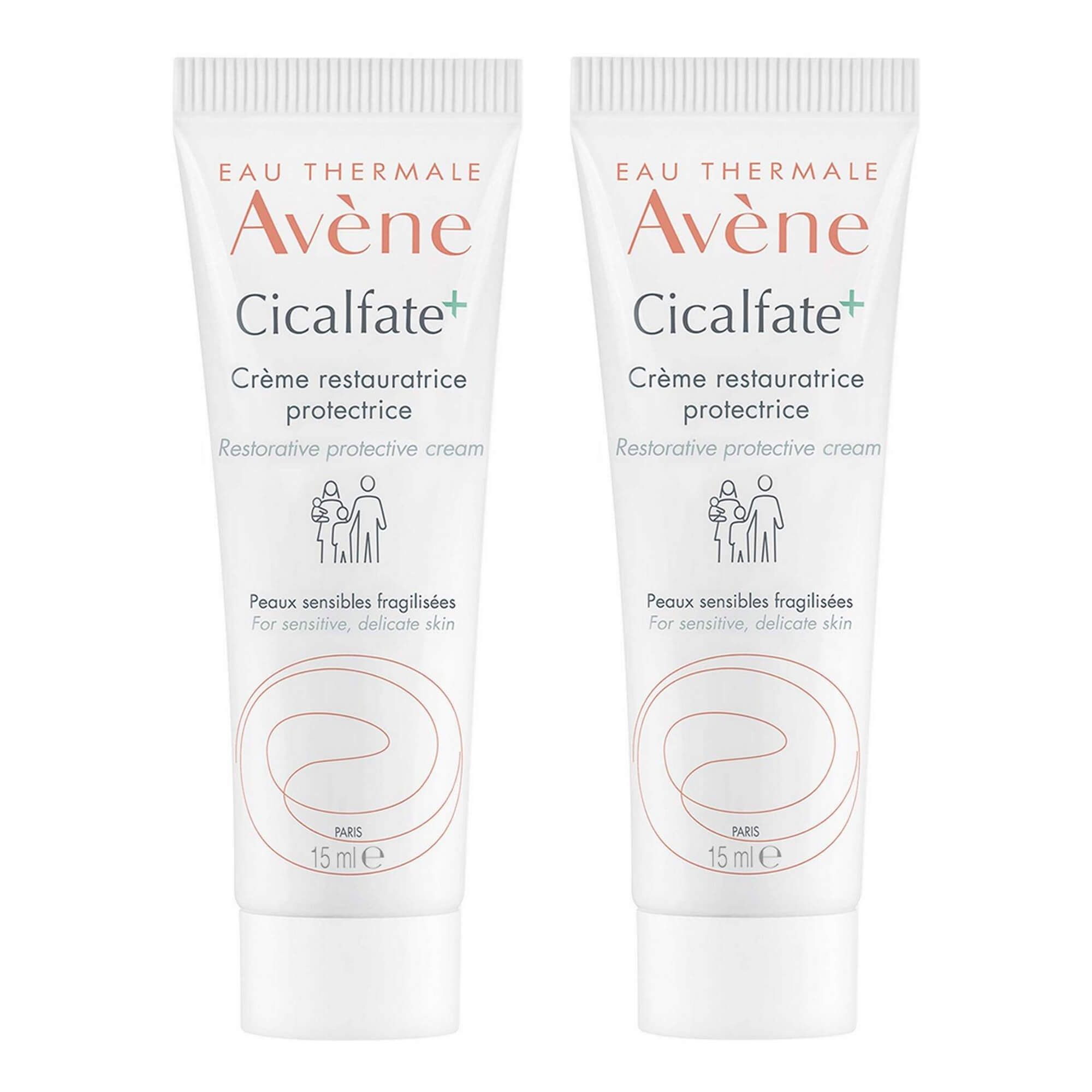Изображение товара 2Х Крем восстанавливающий защитный Cicalfate+ Avene/Авен 15мл