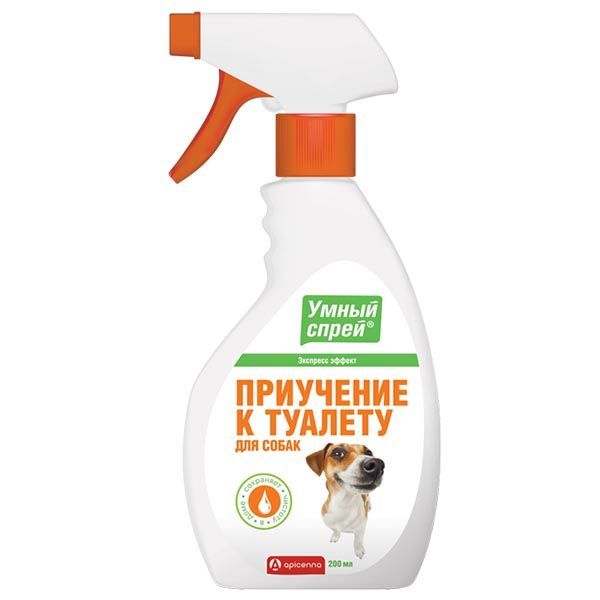 Изображение товара Средство для собак приучение к туалету Умный спрей 200мл