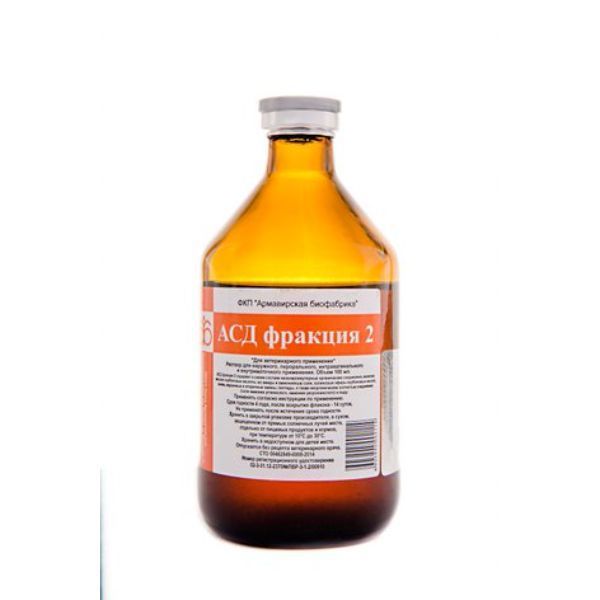 Изображение товара АСД-2Ф фракция 2 Армавир раствор для животных фл. 100мл
