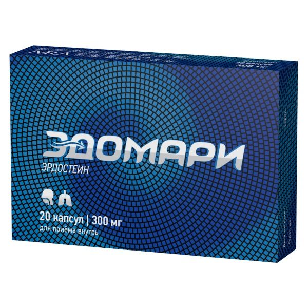 Изображение товара Эдомари капсулы 300мг 20шт