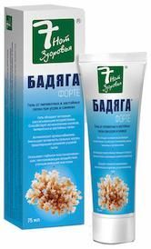 Изображение товара Гель от синяков и пигментных пятен Бадяга форте 7 Нот Здоровья туба 75мл