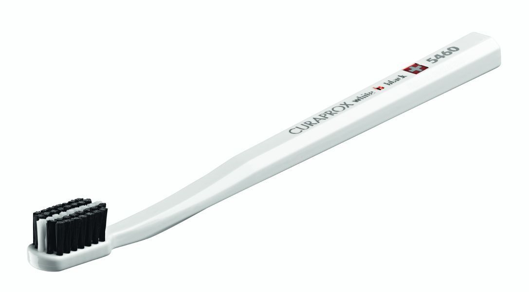 Изображение товара Щетка зубная ультрамягкая для взрослых White is black Curaprox/Курапрокс 2шт (CS5460 WIB)