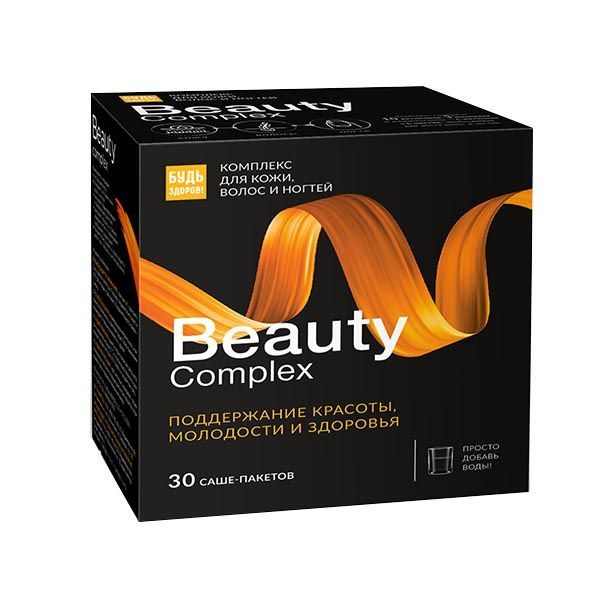 Изображение товара Комплекс для кожи, волос и ногтей Будь Здоров! порошок саше-пакеты 5г 30шт