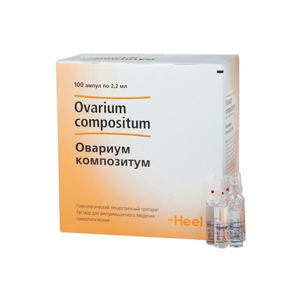 Изображение товара Овариум композитум раствор для внутримышечного введения 2,2мл 100шт