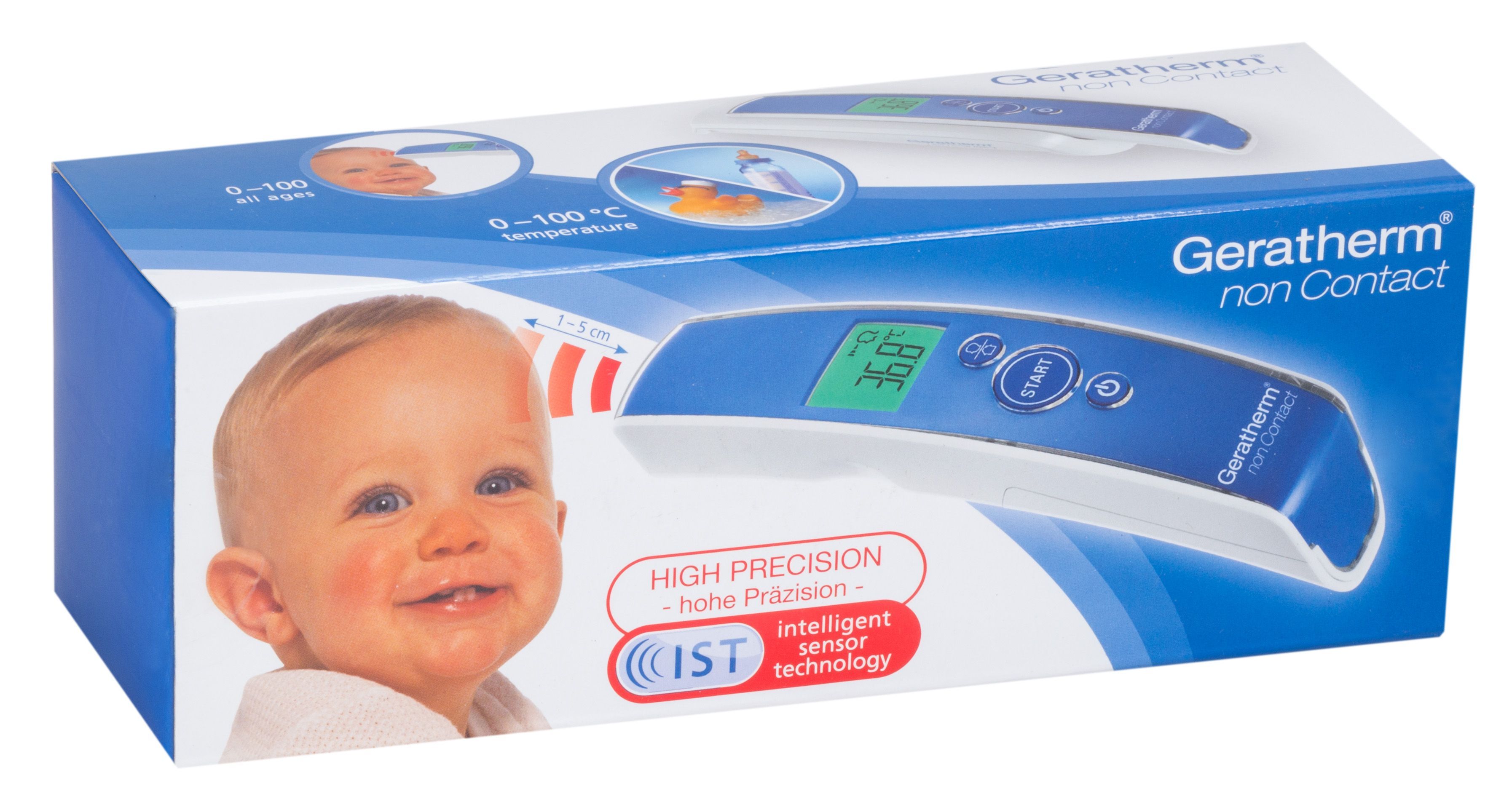 Изображение товара Бесконтактный электронный термометр GT 101 Geratherm для тела и объектов