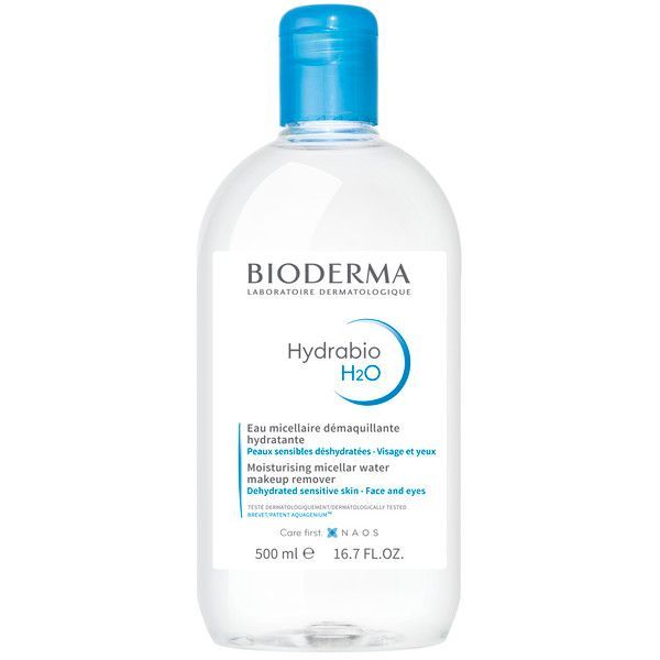 Изображение товара Вода мицеллярная для обезвоженной кожи лица H2O Hydrabio Bioderma/Биодерма 500мл